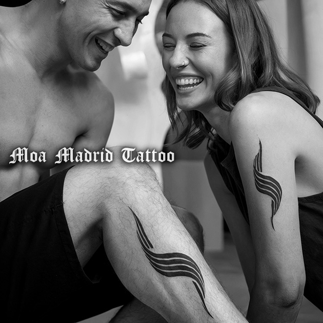 Tatuajes IA abstractos para hombre y mujer